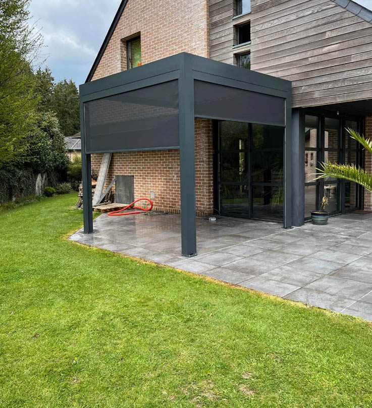 Pergola en Alu
