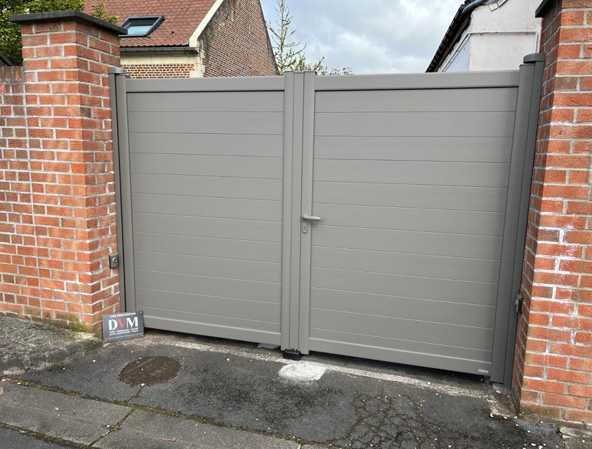 Portail Aluminium Modele Anae   Secteur De Saint Saulve
