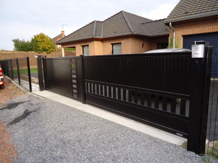Portail Rothe Modele H25 En Aluminium