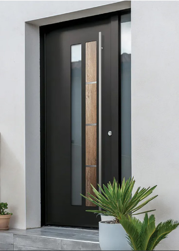 Porte d'entrée acier