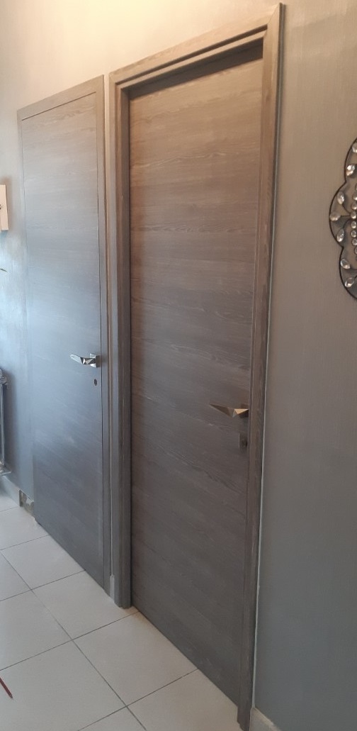 Porte dinterieur modele fuji gamme zen finition gris galet a saint amand les eaux