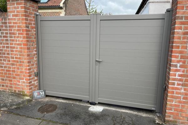 Portail Aluminium Modele Anae   Secteur De Saint Saulve