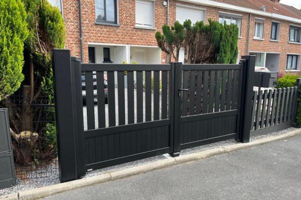 Portail Argoat Aluminium Secteur De St Amand Les Eaux