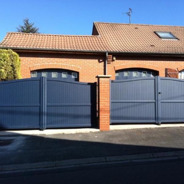 Portail Rothe Modele Anubis En Aluminium