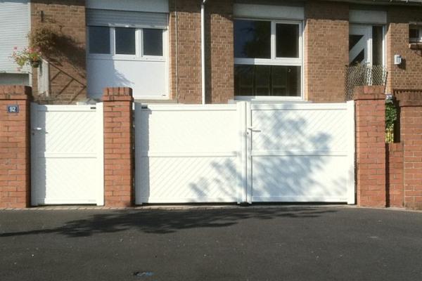 Portail Rothe Modele Bastet En Aluminium