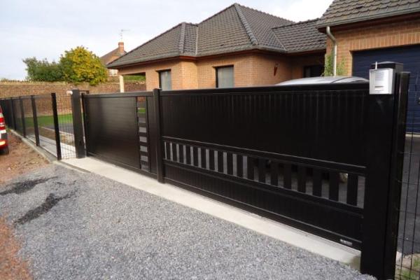 Portail Rothe Modele H25 En Aluminium