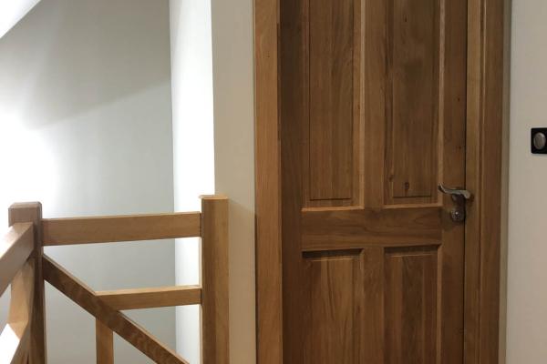 Porte aubrac en chene clair selectionnee