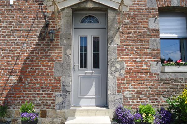 Porte belm flavie avec imposte repetante hudson