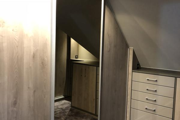 Portes dressing en sous pente
